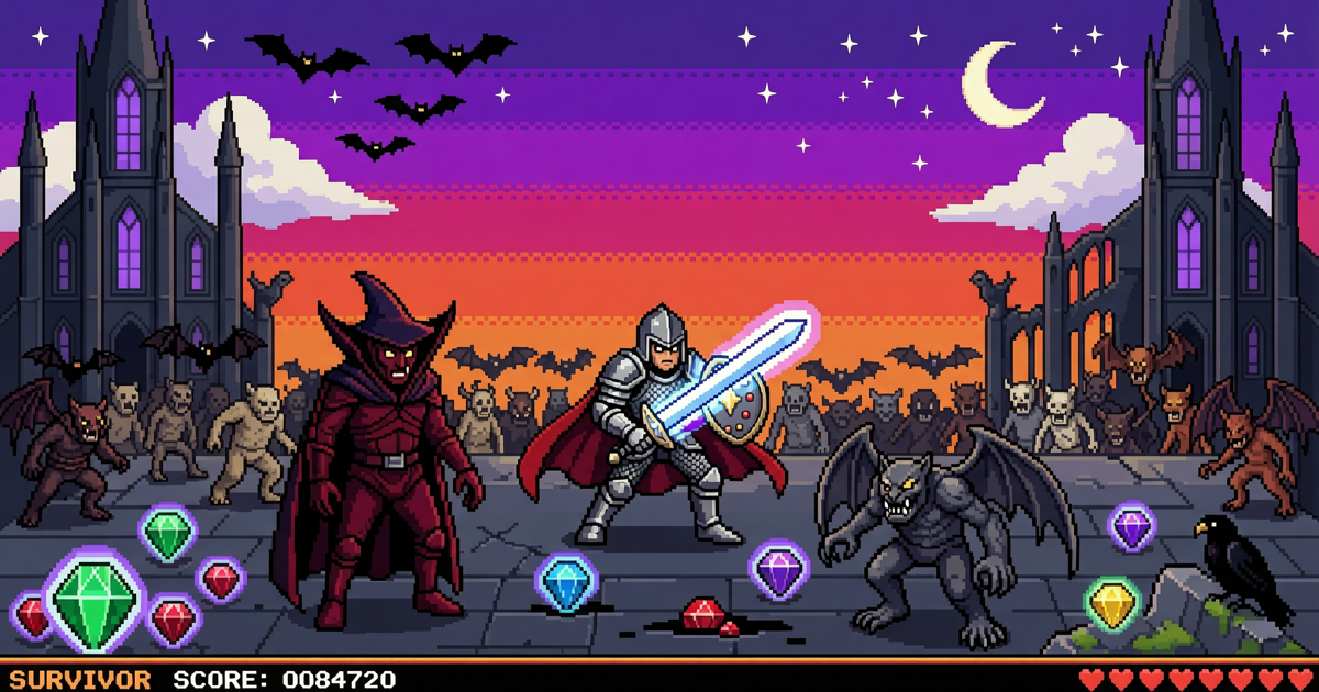 Vampire Survivors: 10 Pro Tips for Surviving the Endless Night